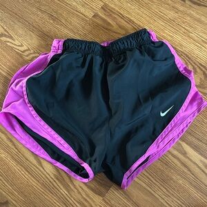 Nike Dri-Fit Running Shorts XS Pink Black